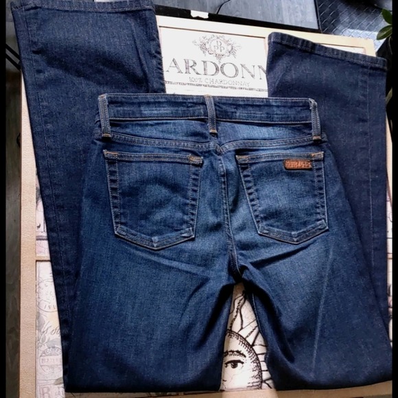 Joe's Jeans Bootcut Dark Wash Mid Rise Jeans - Picture 5 of 8